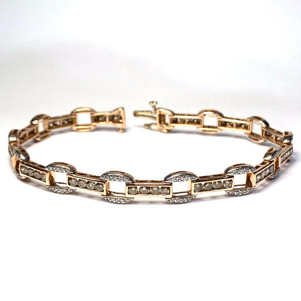 BROWN DIAMOND BRACELET
