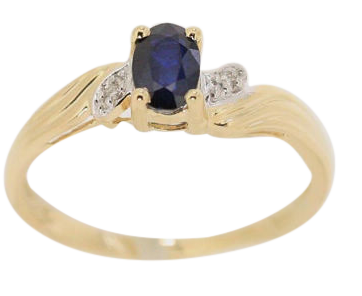 OVAL SHAPE SAPPHIRE RING