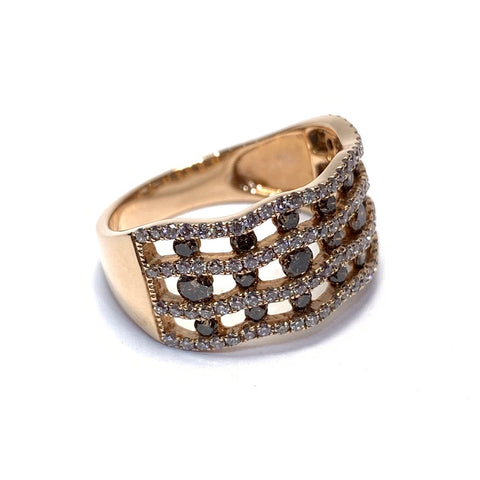 BROWN DIAMOND RING