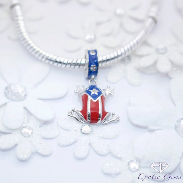 PUERTO RICO COQUI CHARM (BEAD)