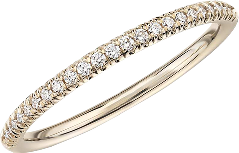 SEMIHOOP DIAMOND BAND