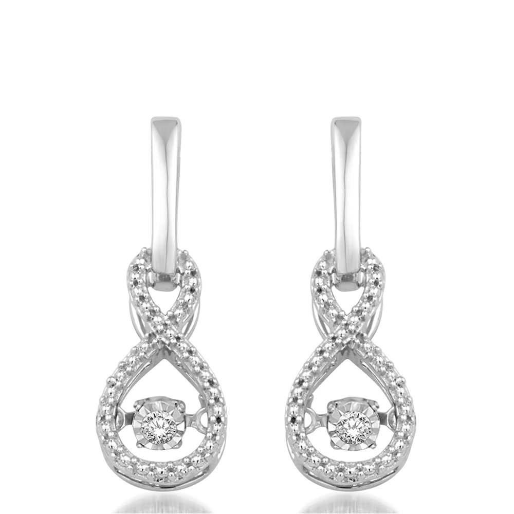 DANCING DIAMOND EARRINGS
