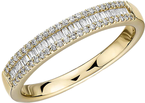 BAGUETTE CUT DIAMOND RING
