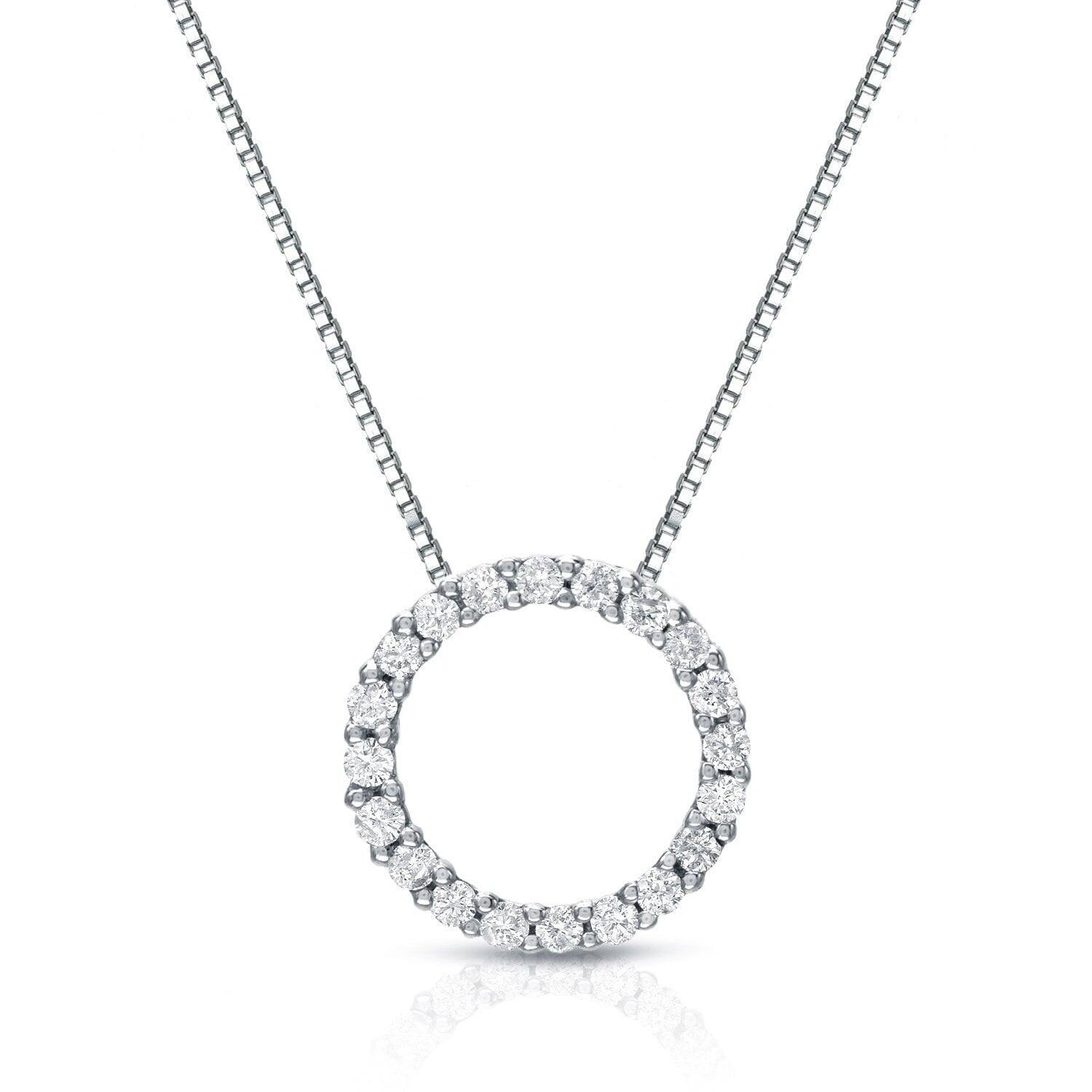CIRCLE OF LIFE DIAMOND PENDANT