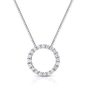 CIRCLE OF LIFE DIAMOND PENDANT