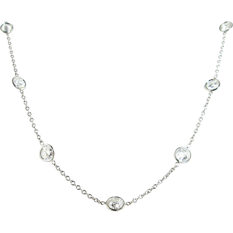 DIAMOND BY YARD NECLACE