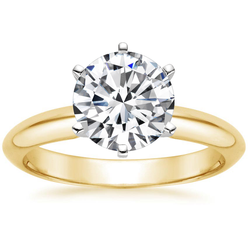 ROUND CUT DIAMOND RING