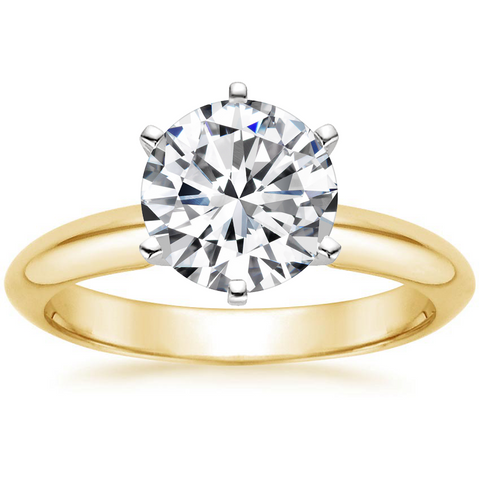 ROUND CUT DIAMOND RING