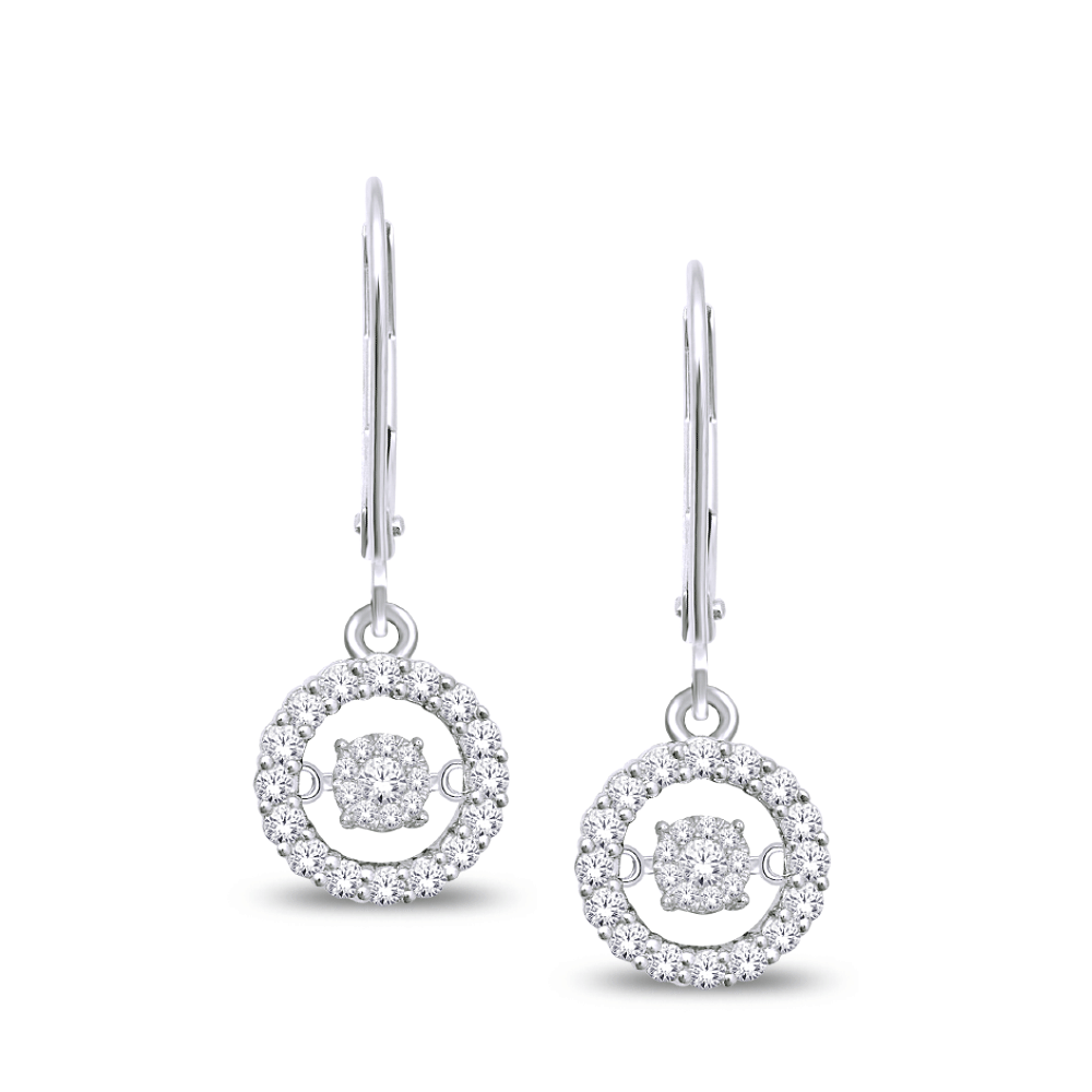 DANCING DIAMOND EARRINGS
