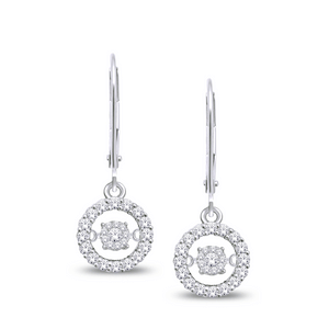DANCING DIAMOND EARRINGS