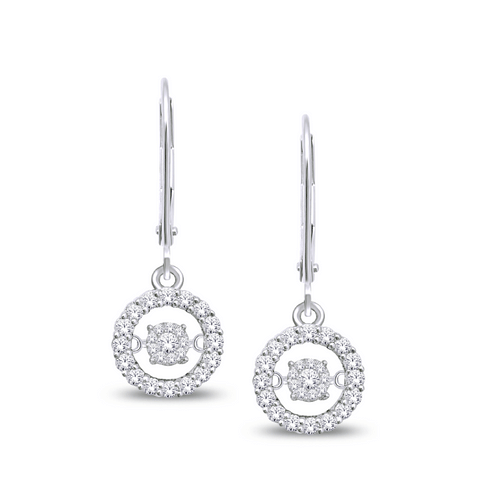 DANCING DIAMOND EARRINGS