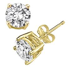 ROUND CUT DIAMOND STUDS