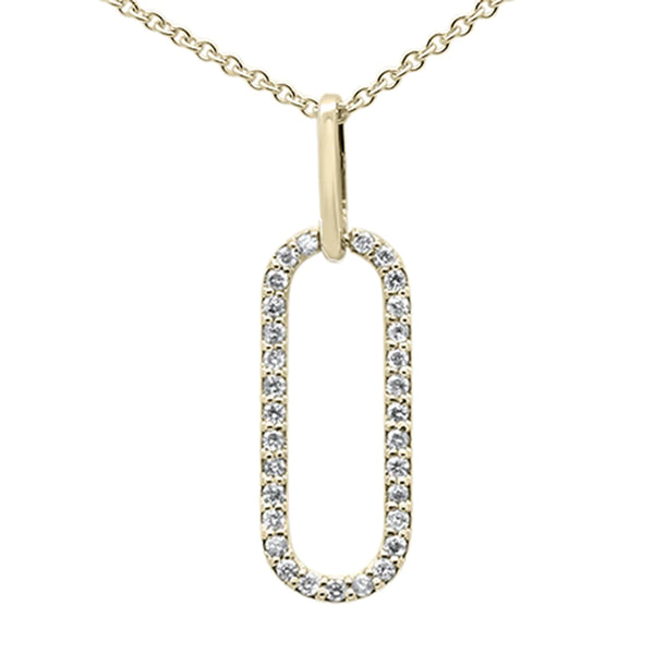 14K Rose Gold Diamond Farzatina Pendant