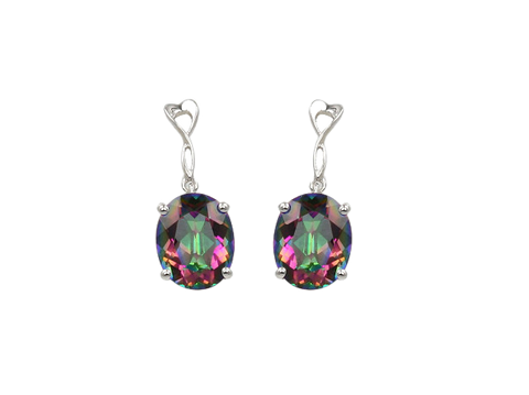 CARIBBEAN TOPAZ EARRING