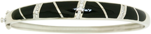 BLACK ONYX BANGLE