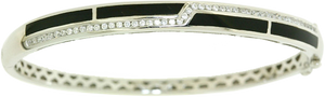 BLACK ONYX BANGLE