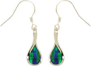 PEAR SHAPE GILSON OPAL EARRINGS