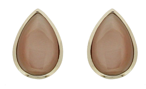 PINK MOTHER OF PEARL EARRING