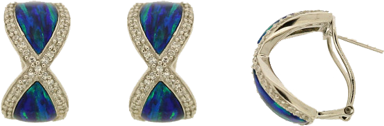 GILSON OPAL EARRINGS