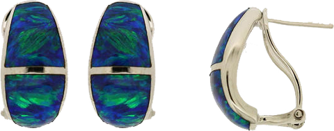 INLAY GILSON OPAL EARRINGS