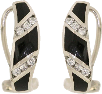 BLACK ONYX EARRINGS