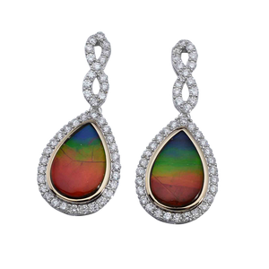AMMOLITE EARRING