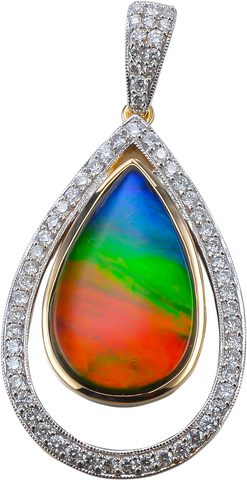 AMMOLITE PENDANT