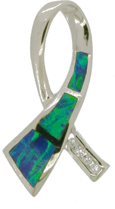 INLAY SHAPE GILSON OPAL PENDANT