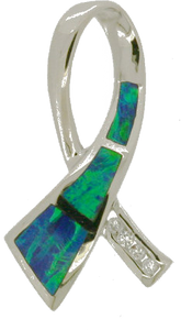 INLAY SHAPE GILSON OPAL PENDANT