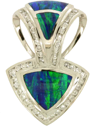 GILSON OPAL PENDANT