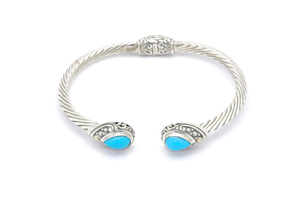 BALI TURQUOISE CUFF BRACELET NAYA COLLECTION