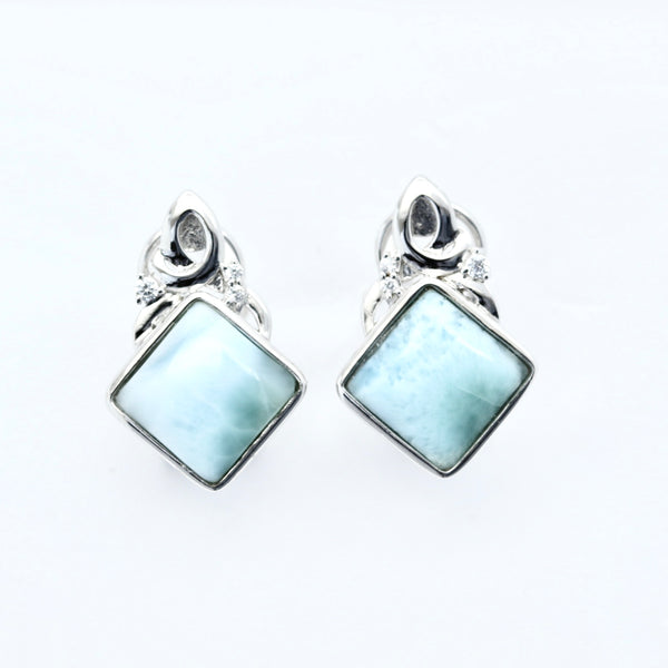 LARIMAR EARRINGS