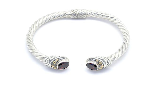 BALI GARNET CUFF BRACELET NAYA COLLECTION