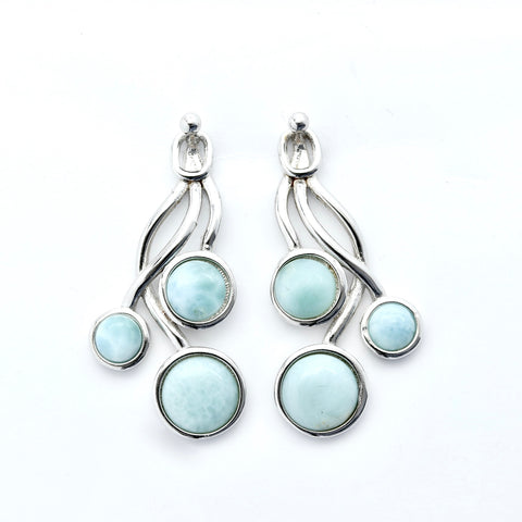 BEAUTIFUL LARIMAR EARRINGS