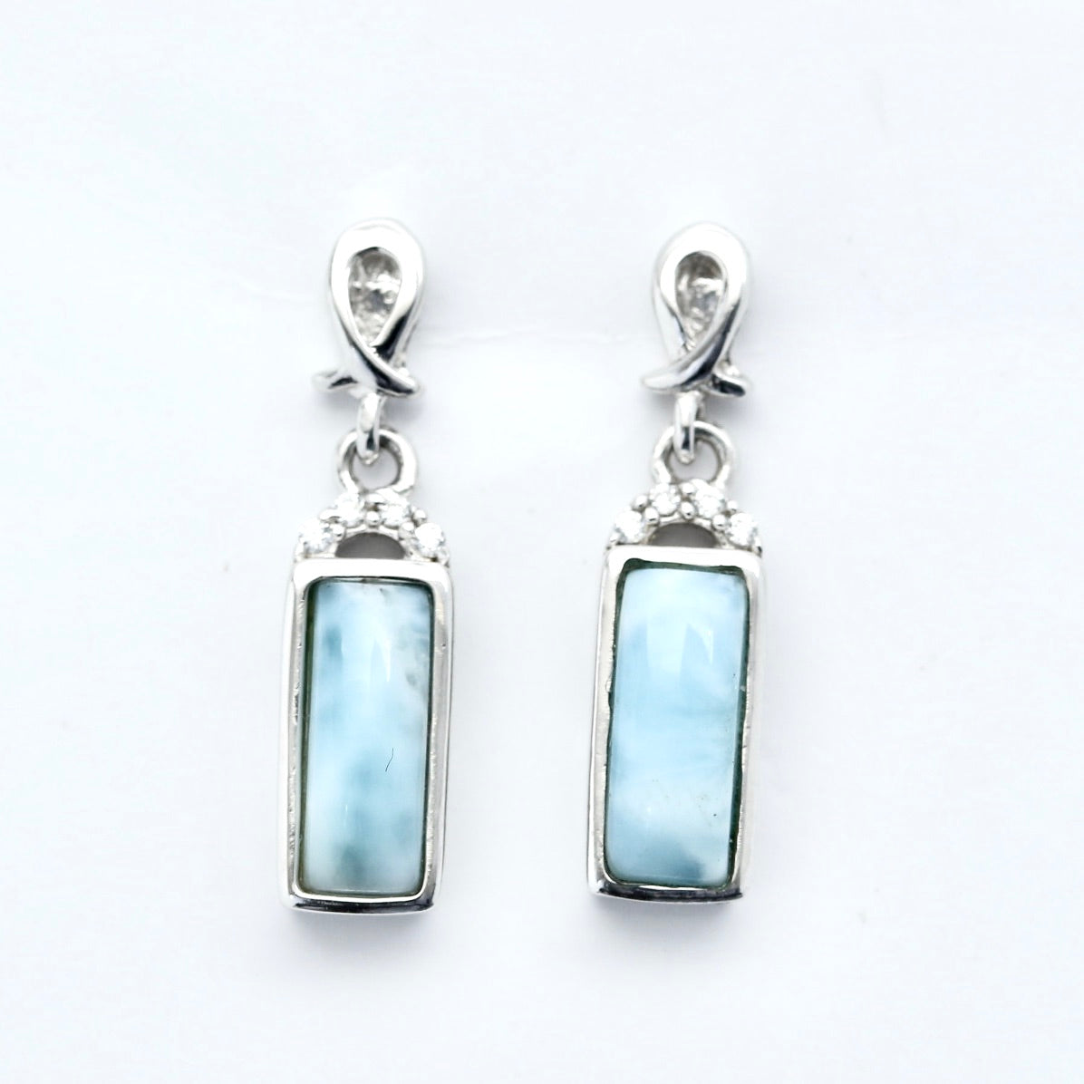 BEAUTIFUL LARIMAR EARRINGS