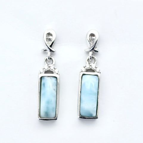 BEAUTIFUL LARIMAR EARRINGS