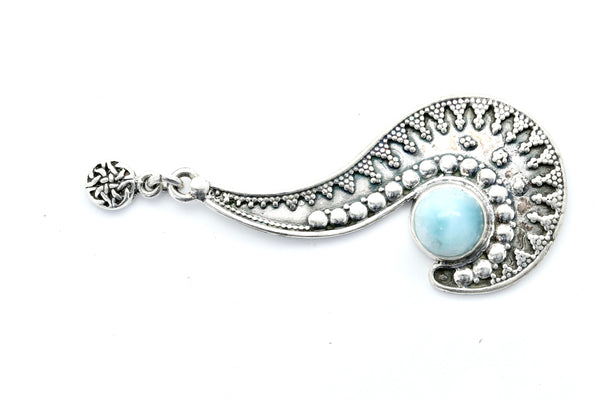 BALI LARIMAR EARRINGS NAYA COLLECTION