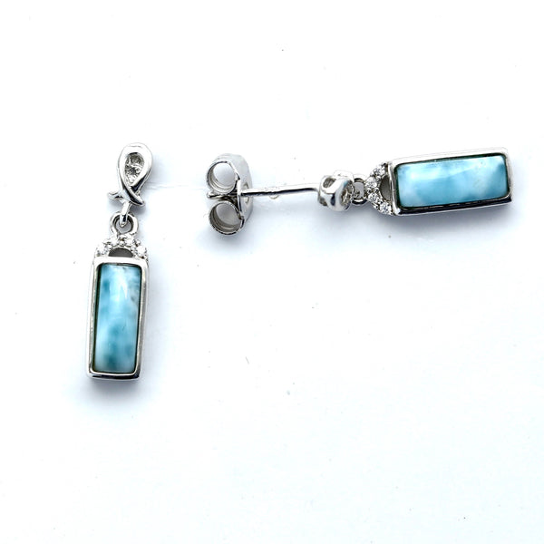 BEAUTIFUL LARIMAR EARRINGS