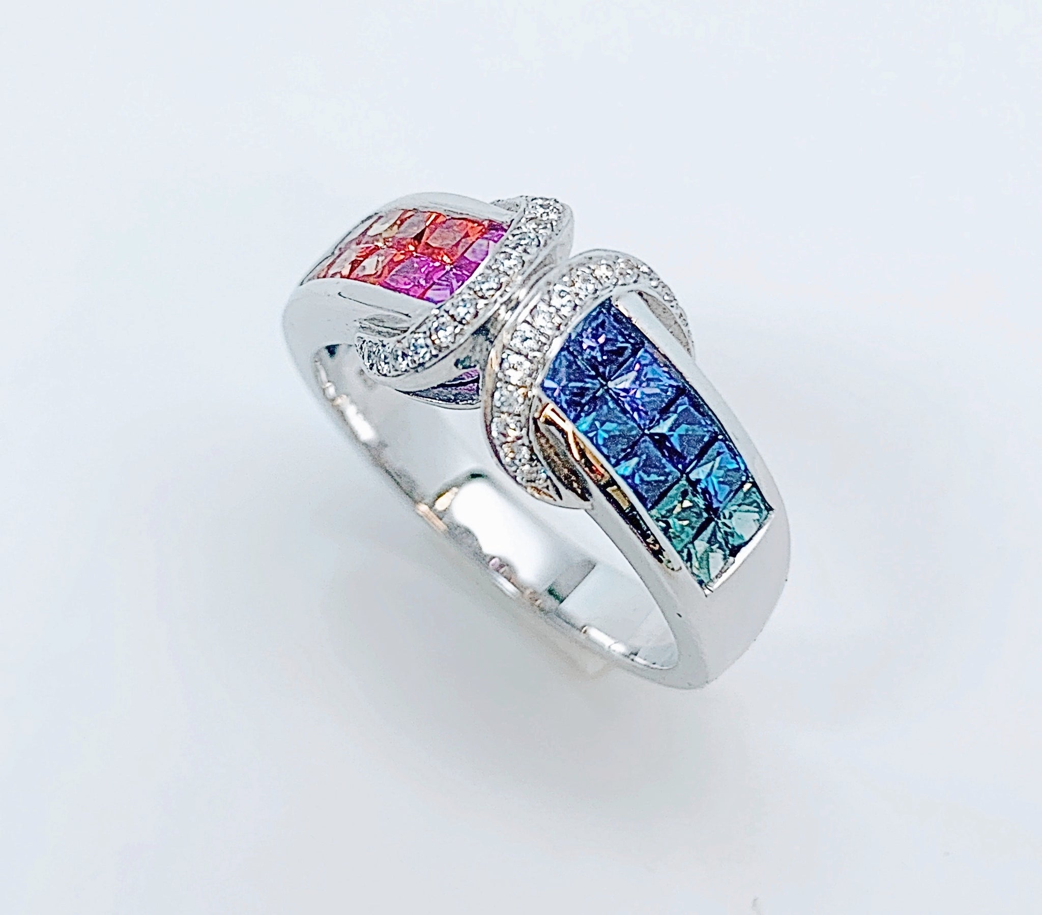 MULTICOLOR SAPPHIRE RING