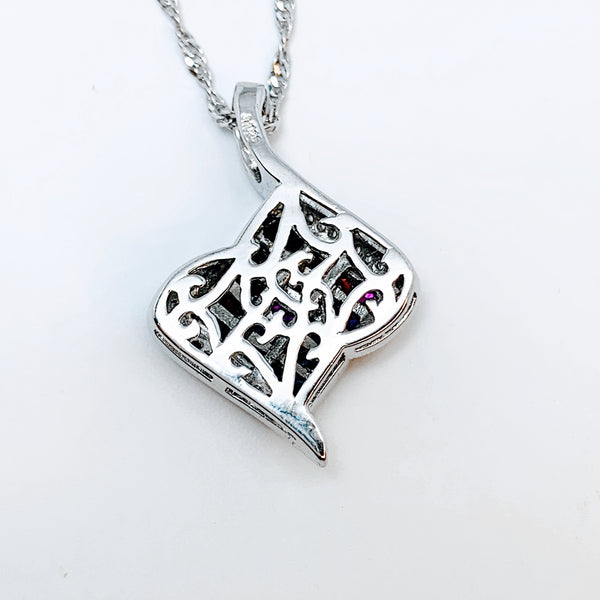 MULTICOLOR SAPPHIRE PENDANT