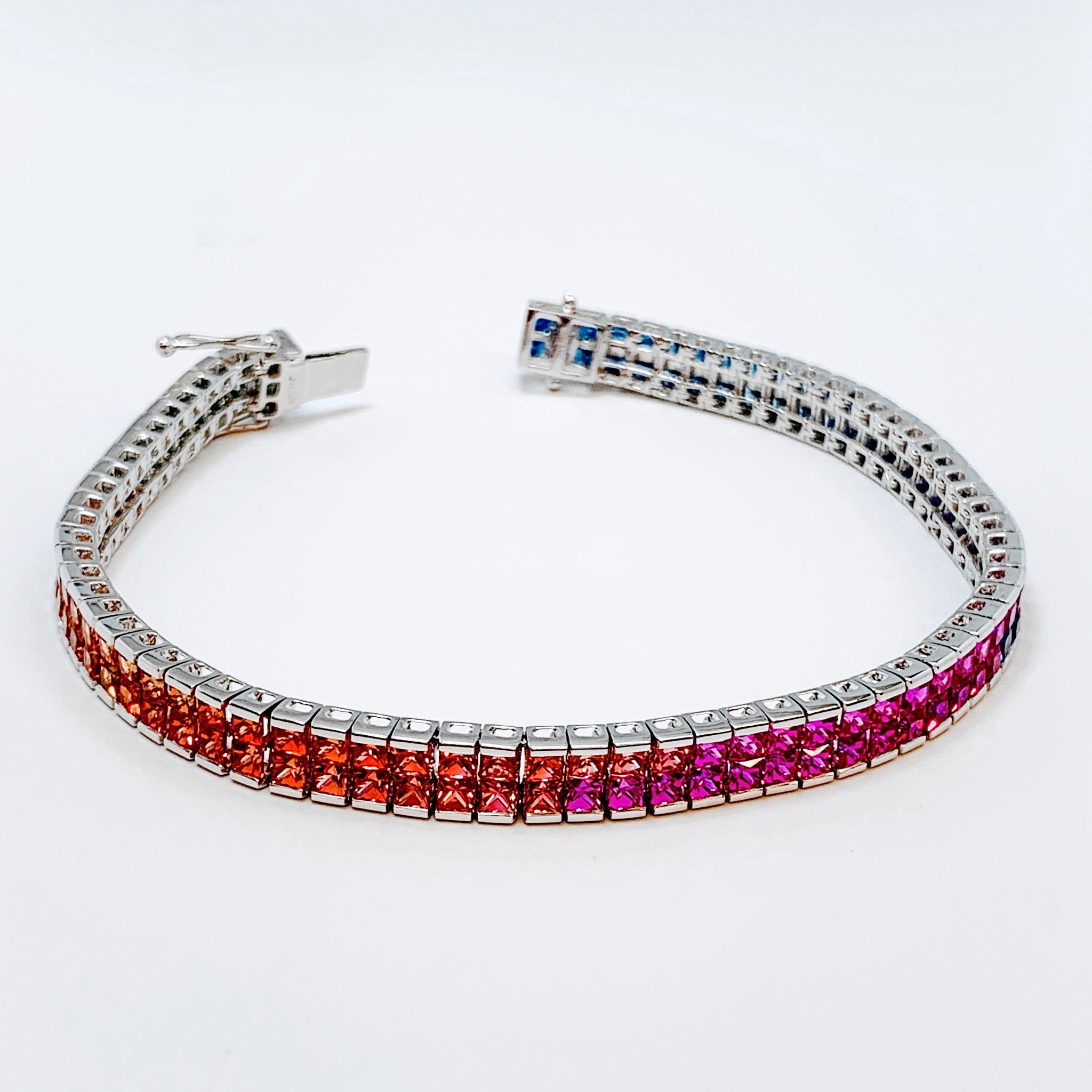 MULTICOLOR SAPPHIRE BRACELET