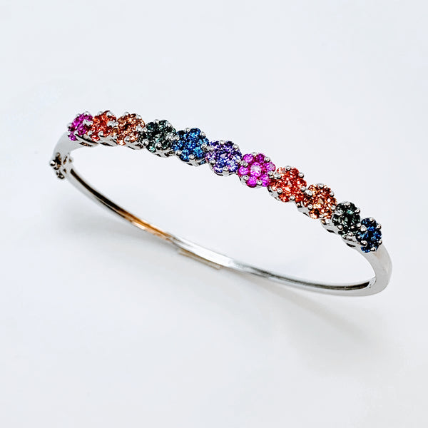 MULTICOLOR SAPPHIRE BRACELET