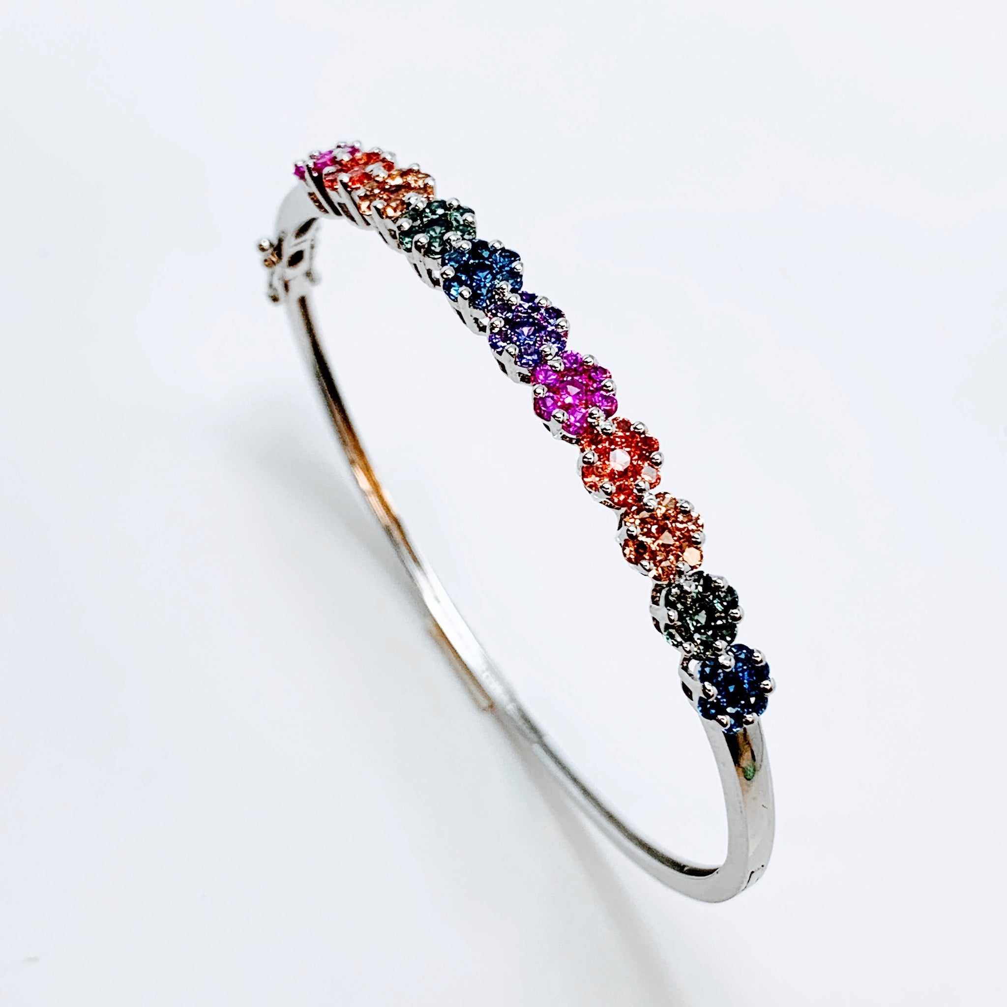 MULTICOLOR SAPPHIRE BRACELET