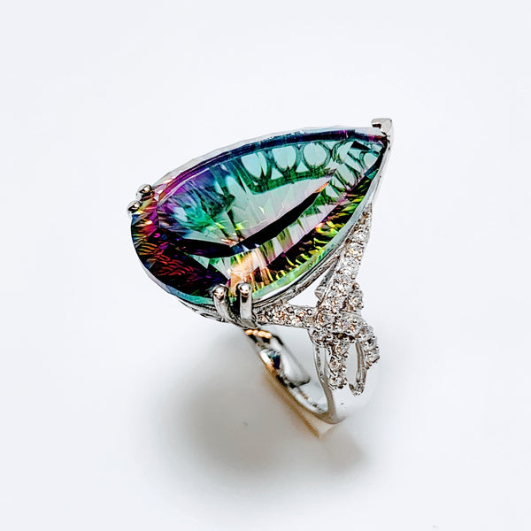 CARIBBEAN TOPAZ RING