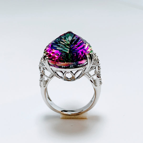CARIBBEAN TOPAZ RING
