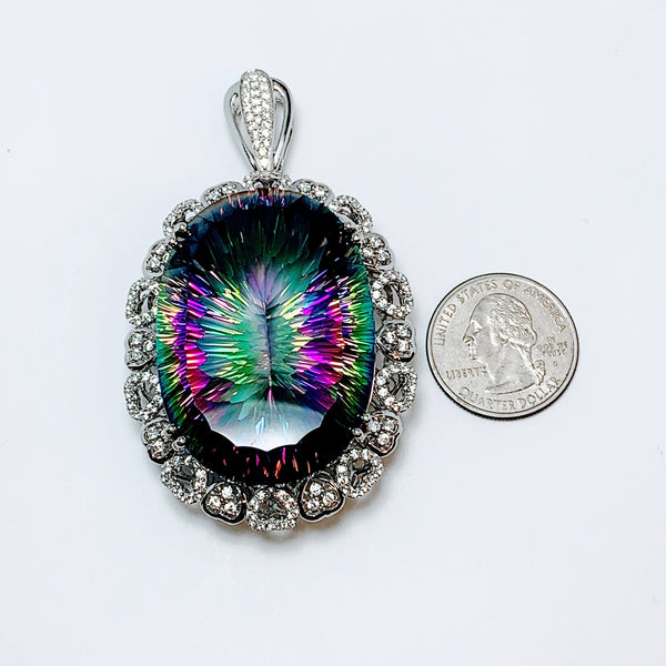 CARIBBEAN TOPAZ PENDANT