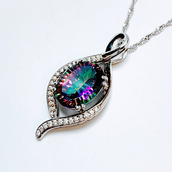 CARIBBEAN TOPAZ PENDANT