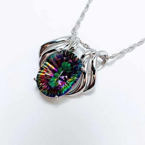 CARIBBEAN TOPAZ PENDANT