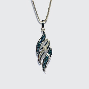 BLUE DIAMOND PENDANT