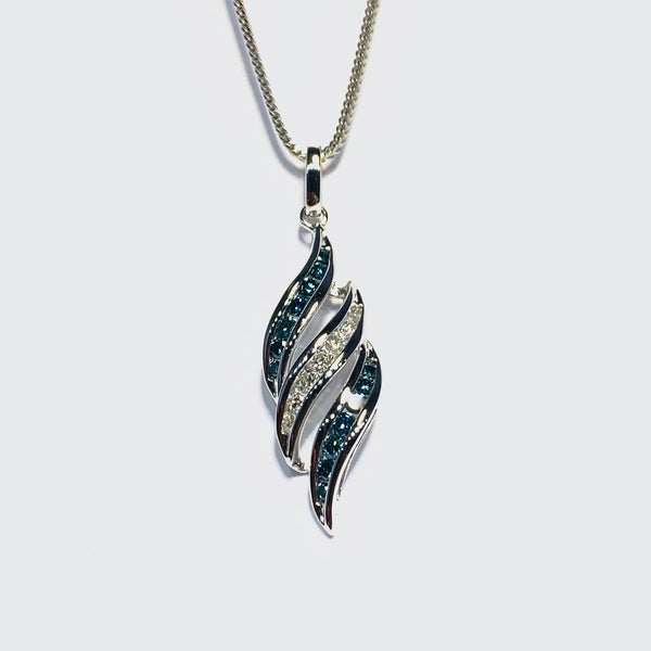 BLUE DIAMOND PENDANT